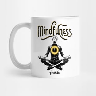 Mindfulness My Formula: Meditative Energy Art Mug